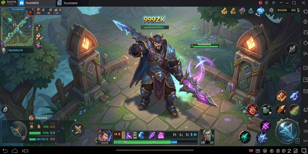 Tampilan gameplay <strong>999ZK</strong> yang menakjubkan dalam dunia MMORPG.