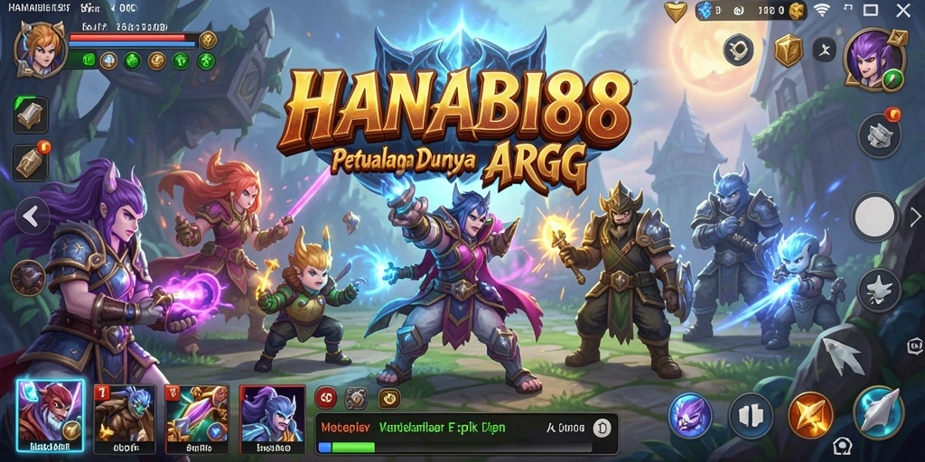 Tampilan gameplay seru dan menantang di dunia ARPG yang indah.