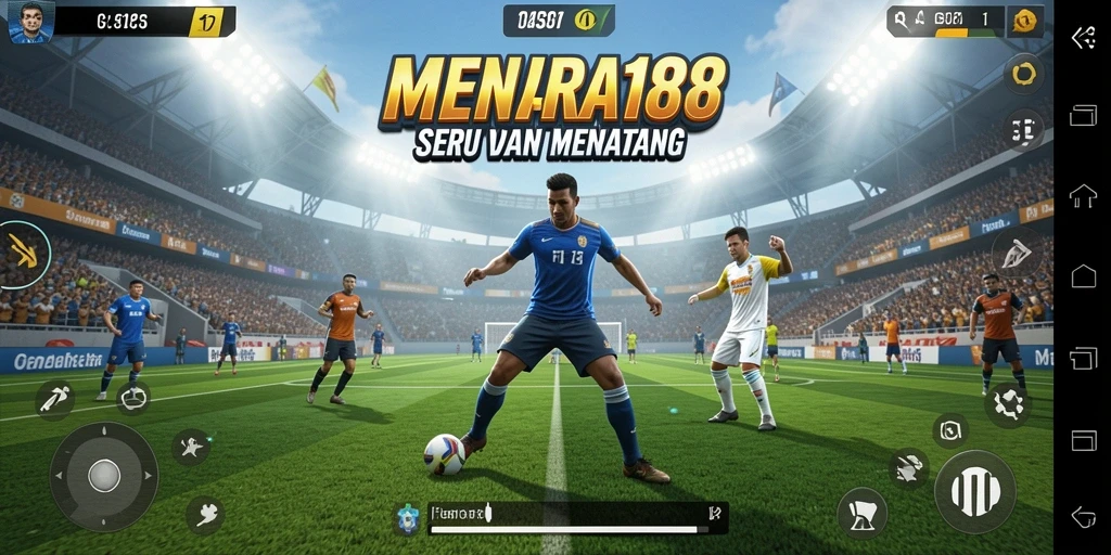 Tangkapan layar utama MENARA188 menampilkan aksi seru dalam bermain olahraga.