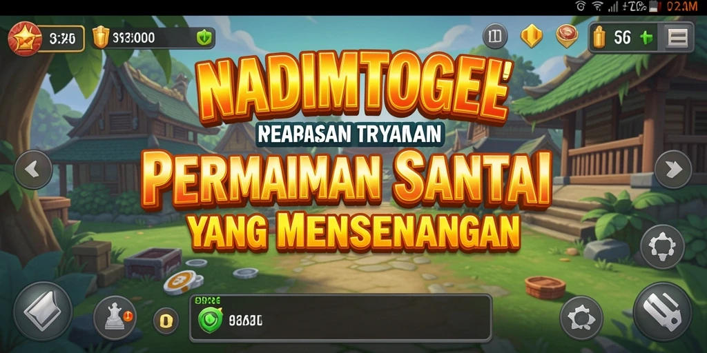 Tampilan menarik dari gameplay NADIMTOGEL yang seru dan menyenangkan.