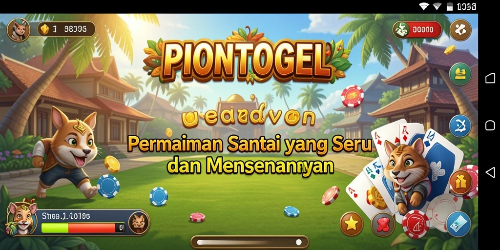 Gameplay PIONTOGEL yang ceria dan mengasyikkan.